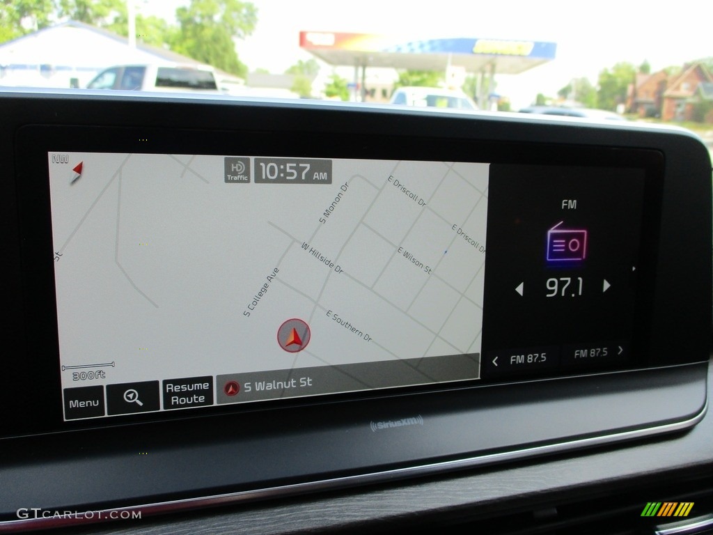 2021 Telluride EX AWD - Snow White Pearl / Black photo #19