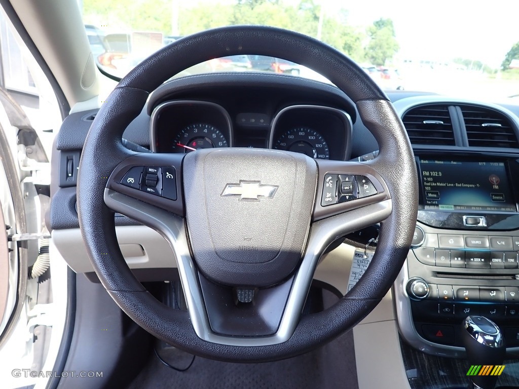 2014 Malibu LT - White Diamond Tricoat / Cocoa/Light Neutral photo #27
