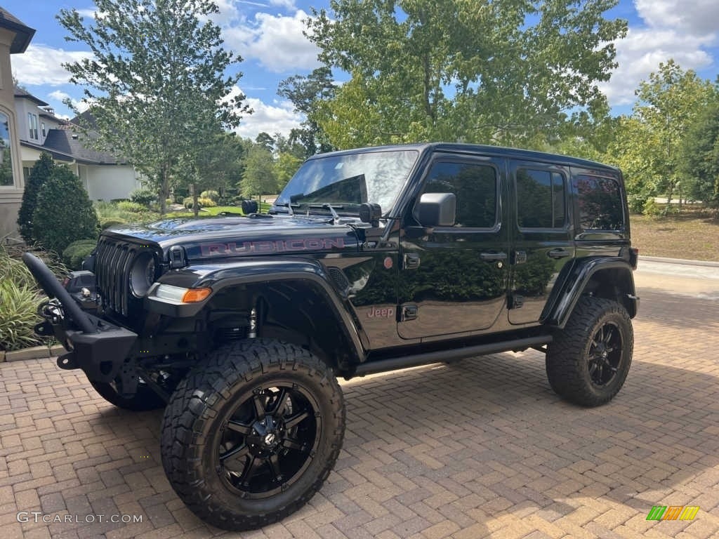 2021 Wrangler Unlimited Rubicon 4x4 - Black / Black photo #1