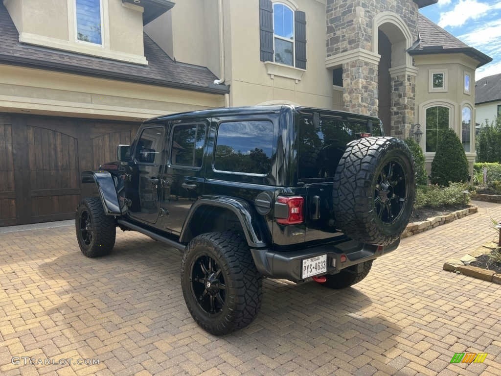 2021 Wrangler Unlimited Rubicon 4x4 - Black / Black photo #3