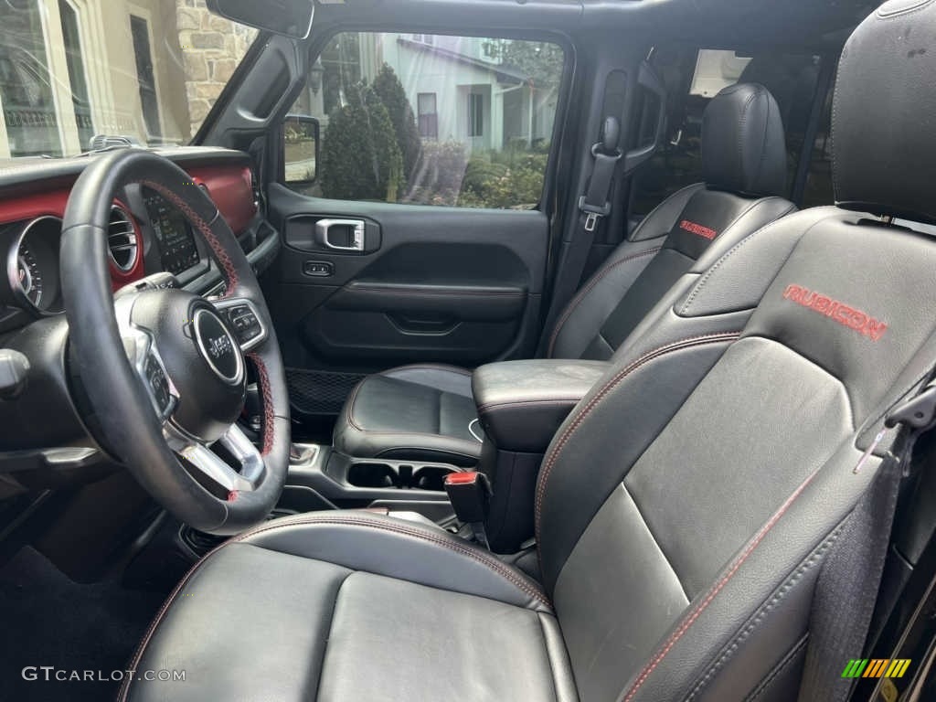 2021 Wrangler Unlimited Rubicon 4x4 - Black / Black photo #4