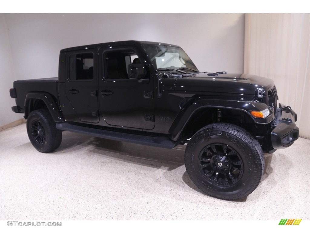 2021 Gladiator High Altitude 4x4 - Black / Black photo #1