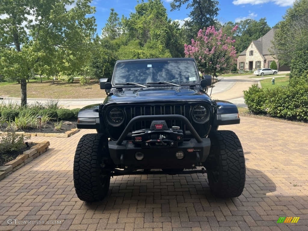 2021 Wrangler Unlimited Rubicon 4x4 - Black / Black photo #9