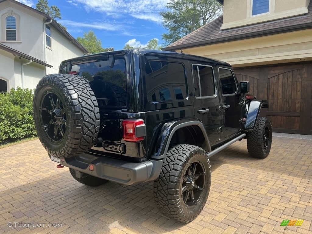 2021 Wrangler Unlimited Rubicon 4x4 - Black / Black photo #10