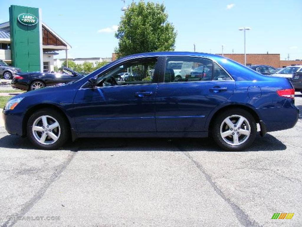 2003 Accord EX Sedan - Eternal Blue Pearl / Black photo #2