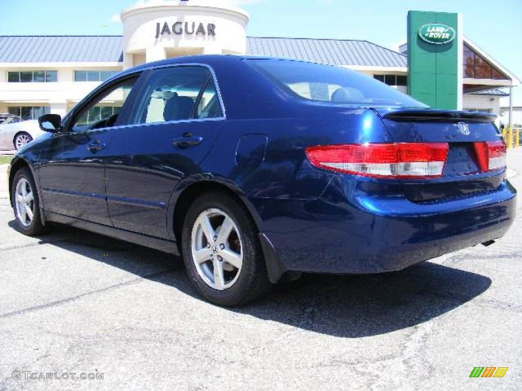 2003 Accord EX Sedan - Eternal Blue Pearl / Black photo #3