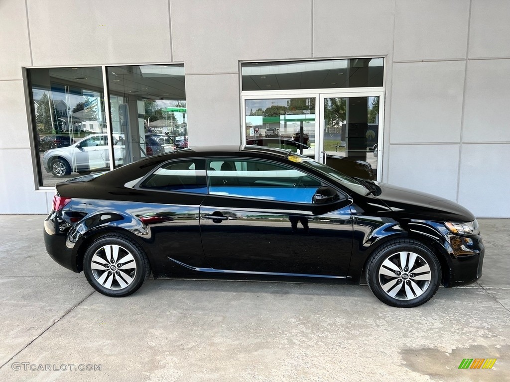 Ebony Black 2013 Kia Forte Koup EX Exterior Photo #144777197