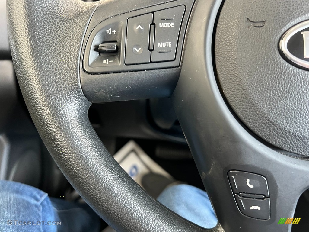 2013 Kia Forte Koup EX Black Steering Wheel Photo #144777626