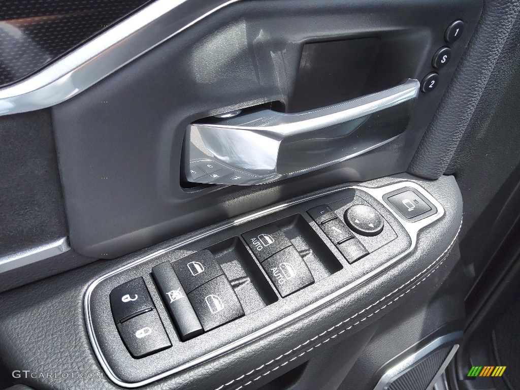 2022 Ram 2500 Laramie Mega Cab 4x4 Black Door Panel Photo #144778115
