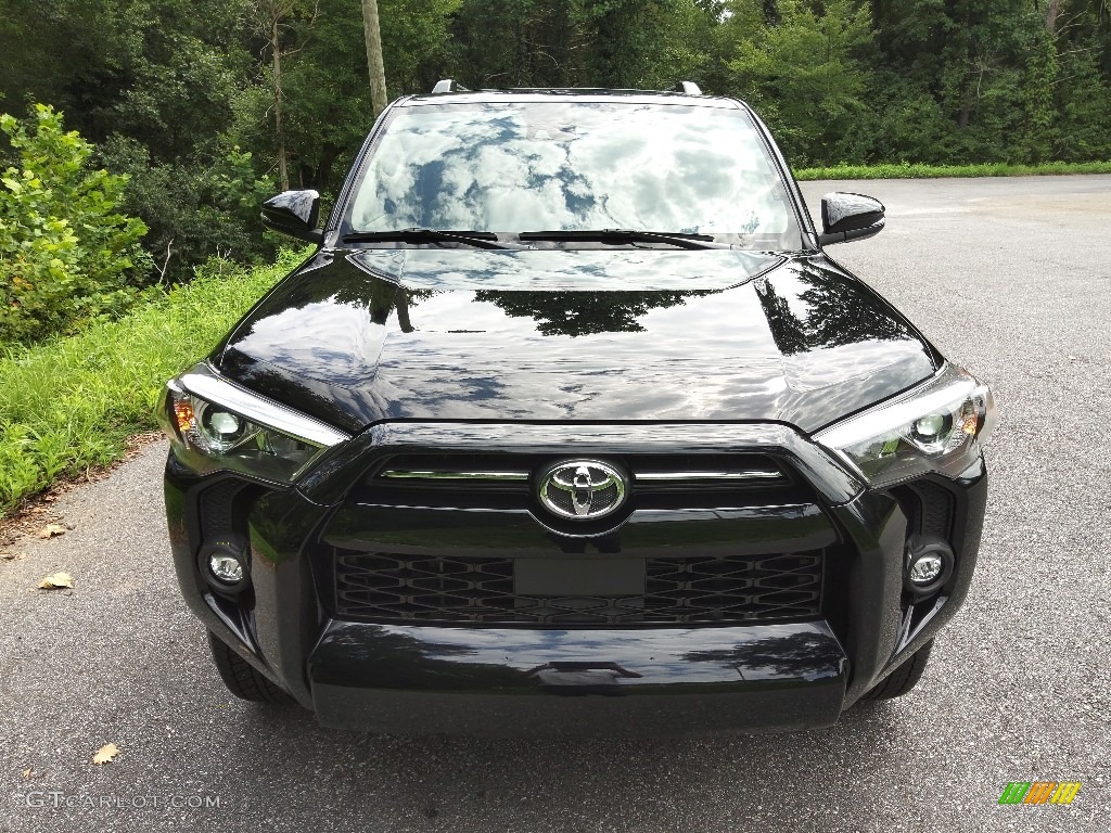 2022 4Runner SR5 Premium - Midnight Black Metallic / Sand Beige photo #3