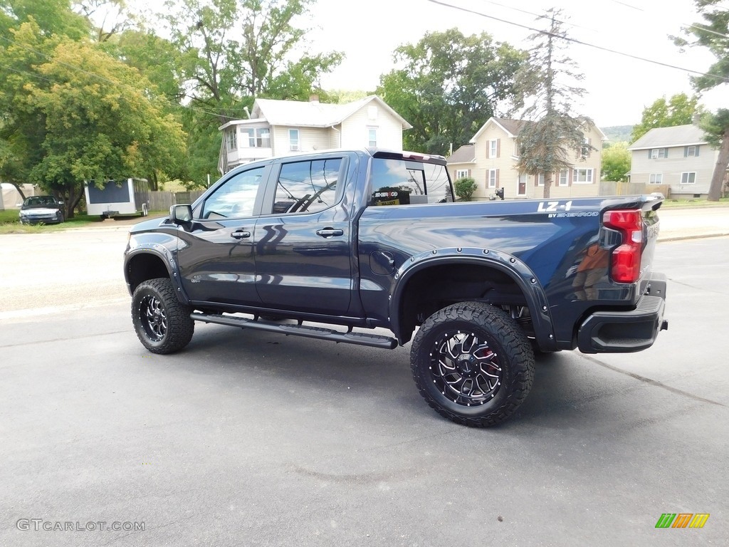 Dark Ash Metallic 2022 Chevrolet Silverado 1500 RST Sherrod LZ-1 Crew Cab 4x4 Exterior Photo #144778241