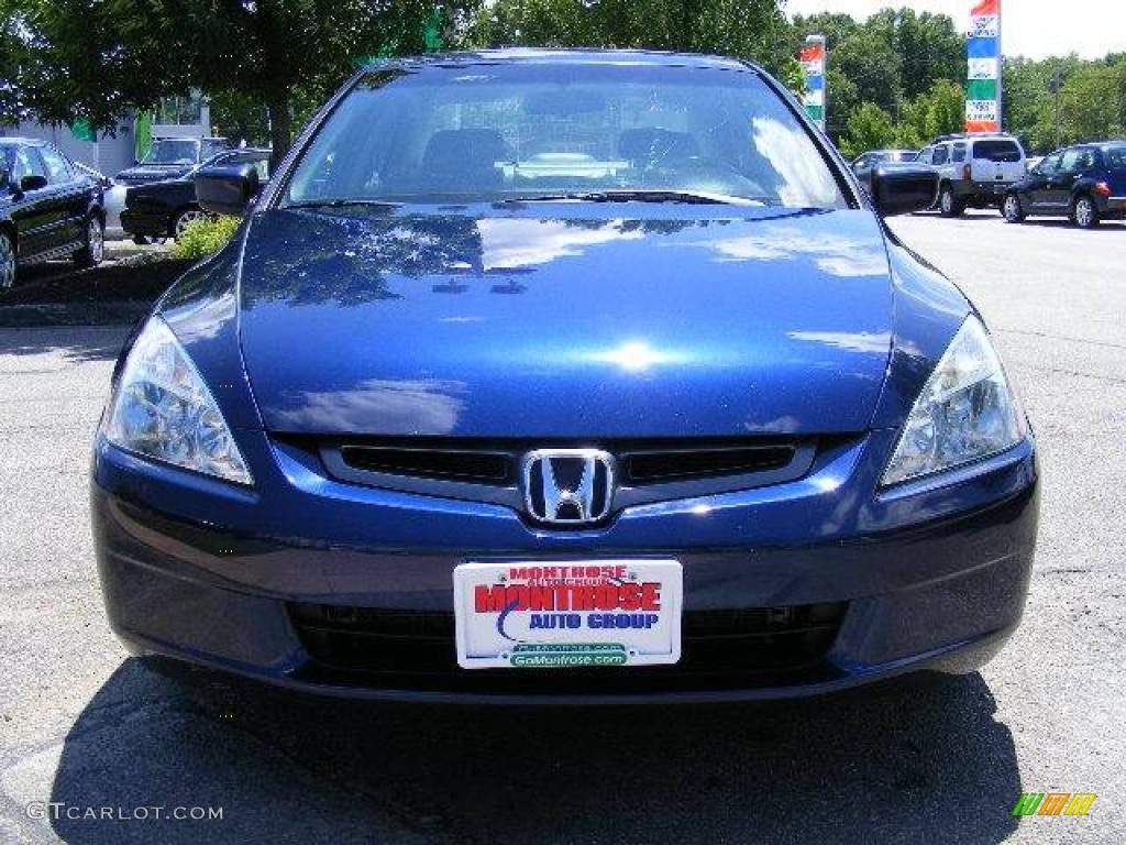 2003 Accord EX Sedan - Eternal Blue Pearl / Black photo #8