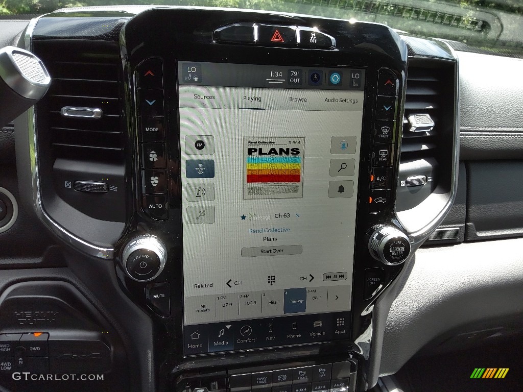 2022 Ram 2500 Laramie Mega Cab 4x4 Controls Photo #144778373