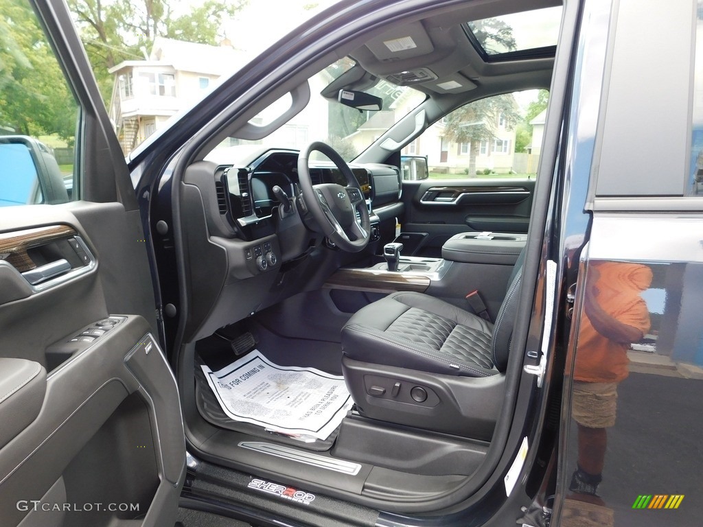 Jet Black Interior 2022 Chevrolet Silverado 1500 RST Sherrod LZ-1 Crew Cab 4x4 Photo #144778544