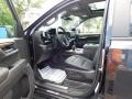 Jet Black Front Seat Photo for 2022 Chevrolet Silverado 1500 #144778544