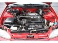 1993 Milano Red Honda Civic DX Coupe  photo #21