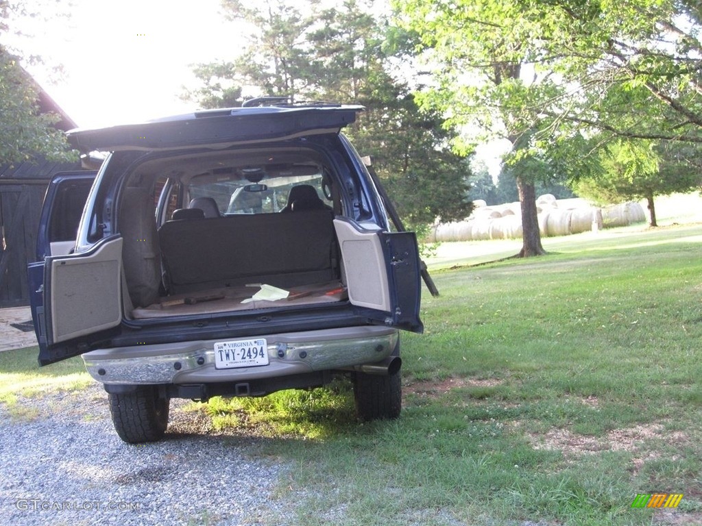 2003 Excursion Eddie Bauer 4x4 - Medium Wedgewood Blue Metallic / Medium Parchment photo #19