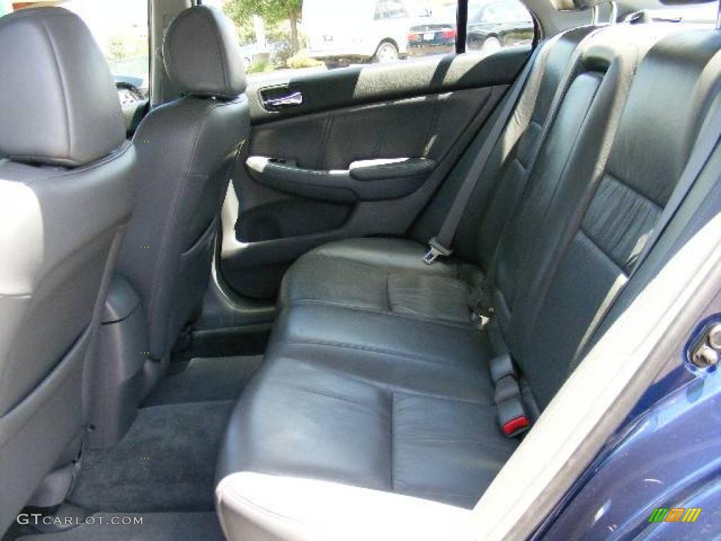 2003 Accord EX Sedan - Eternal Blue Pearl / Black photo #11