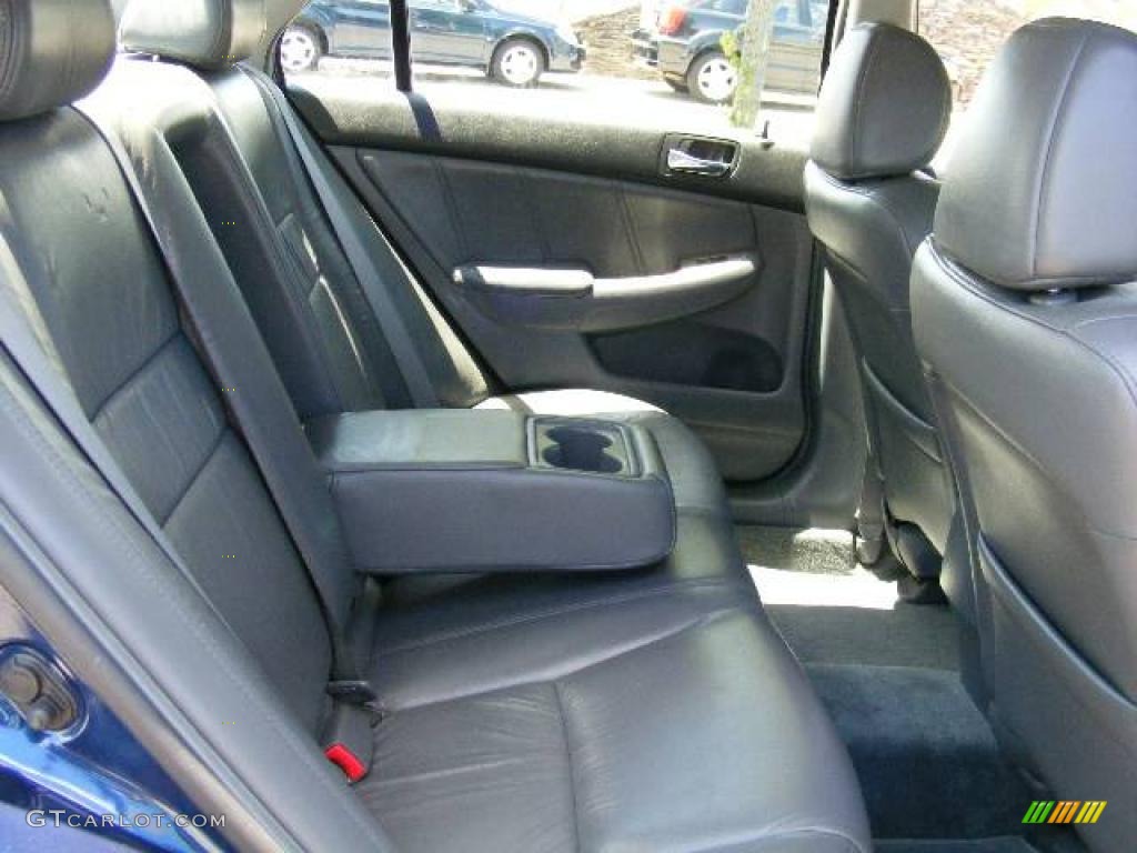 2003 Accord EX Sedan - Eternal Blue Pearl / Black photo #12