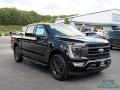 Agate Black Metallic - F150 Lariat SuperCrew 4x4 Photo No. 7