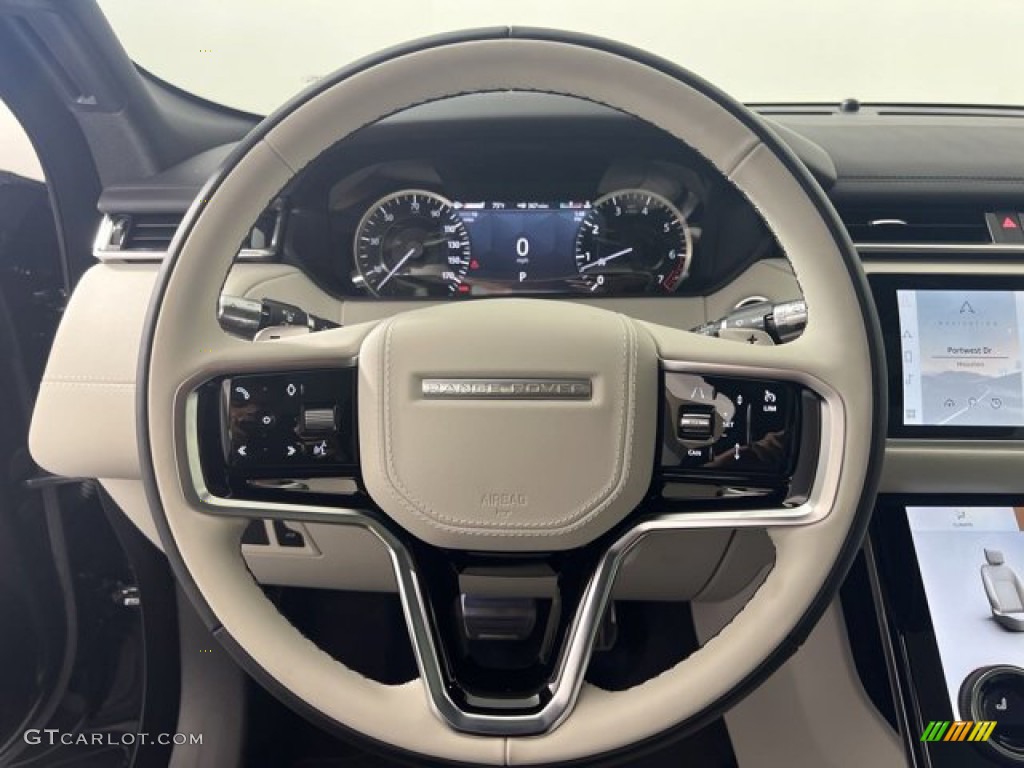 2023 Land Rover Range Rover Velar R-Dynamic S Light Oyster Steering Wheel Photo #144780013