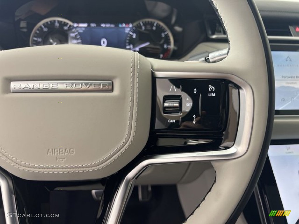 2023 Land Rover Range Rover Velar R-Dynamic S Light Oyster Steering Wheel Photo #144780043