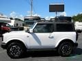 2022 Oxford White Ford Bronco Outer Banks 4x4 2-Door  photo #2