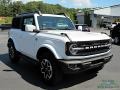 2022 Oxford White Ford Bronco Outer Banks 4x4 2-Door  photo #7
