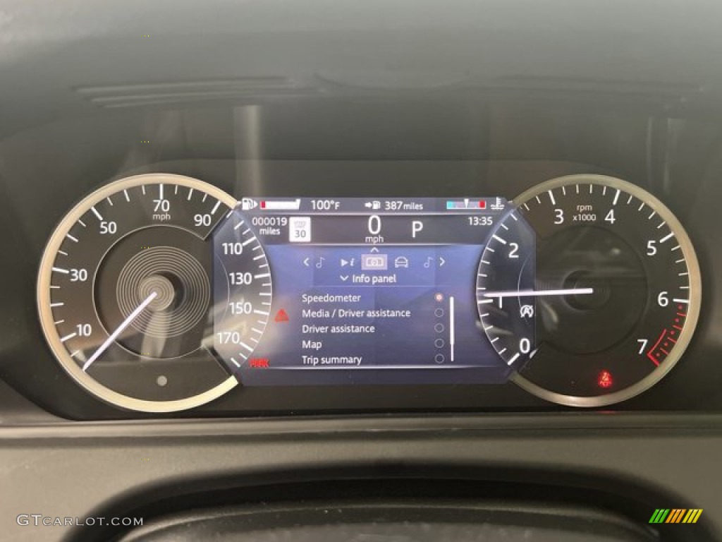 2022 Land Rover Range Rover Velar R-Dynamic S Gauges Photos
