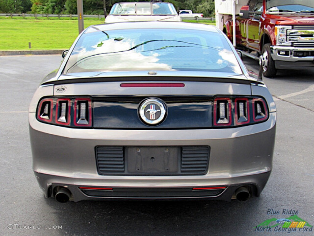 2014 Mustang V6 Premium Coupe - Sterling Gray / Charcoal Black photo #4