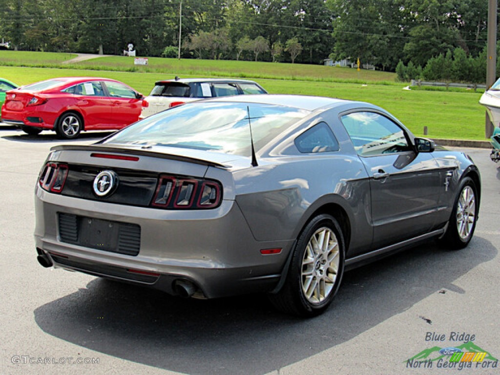 2014 Mustang V6 Premium Coupe - Sterling Gray / Charcoal Black photo #5