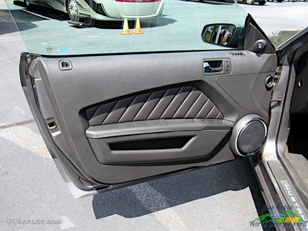 2014 Mustang V6 Premium Coupe - Sterling Gray / Charcoal Black photo #10