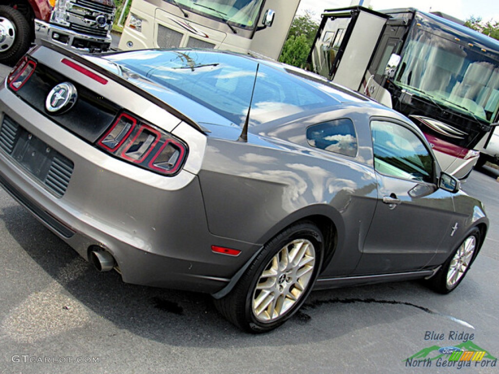 2014 Mustang V6 Premium Coupe - Sterling Gray / Charcoal Black photo #21