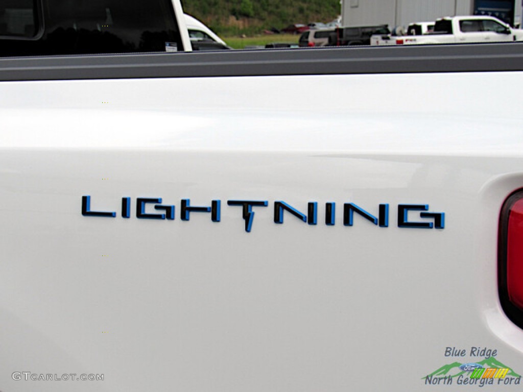 2022 Ford F150 Lightning Lariat 4x4 Marks and Logos Photo #144780712