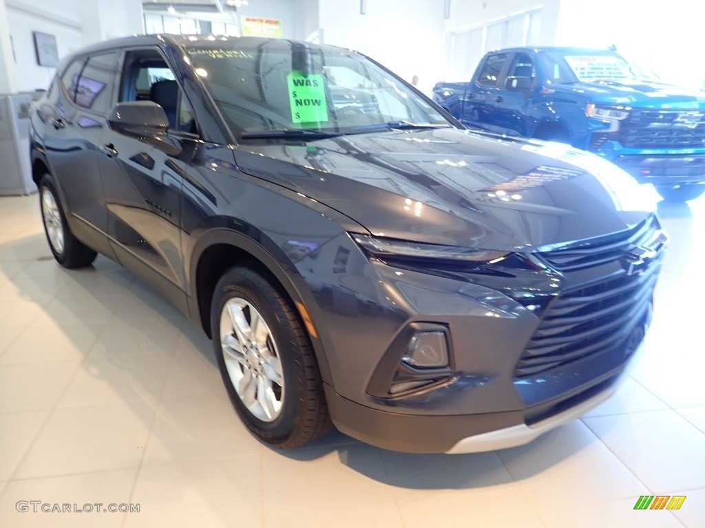 2021 Blazer LT AWD - Iron Gray Metallic / Jet Black photo #8