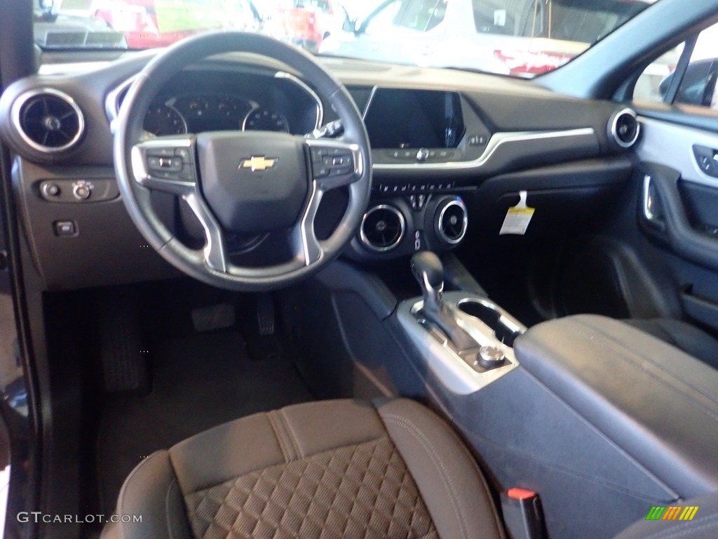 Jet Black Interior 2021 Chevrolet Blazer LT AWD Photo #144781195