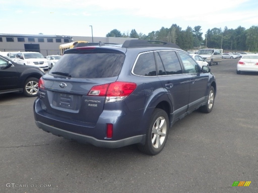 2014 Outback 2.5i Limited - Twilight Blue Metallic / Ivory photo #7