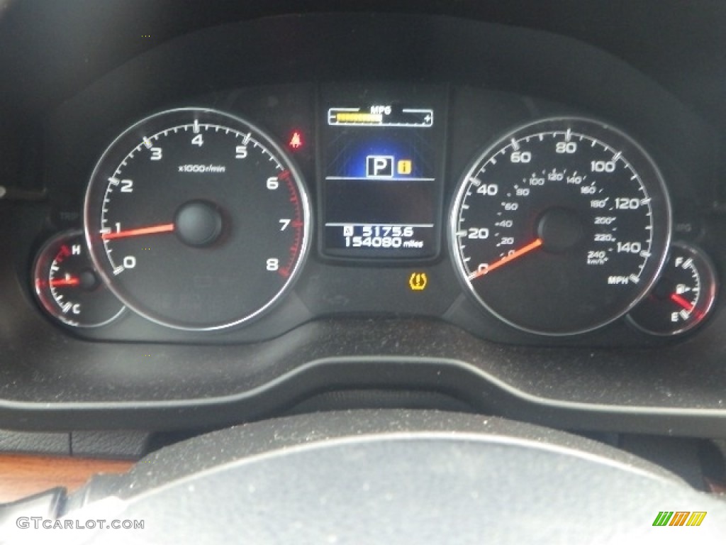 2014 Outback 2.5i Limited - Twilight Blue Metallic / Ivory photo #11