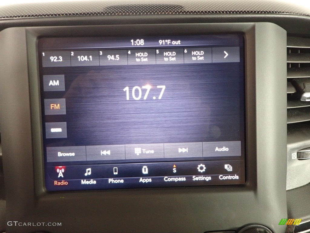 2021 2500 Power Wagon Crew Cab 4x4 - Flame Red / Black/Diesel Gray photo #2