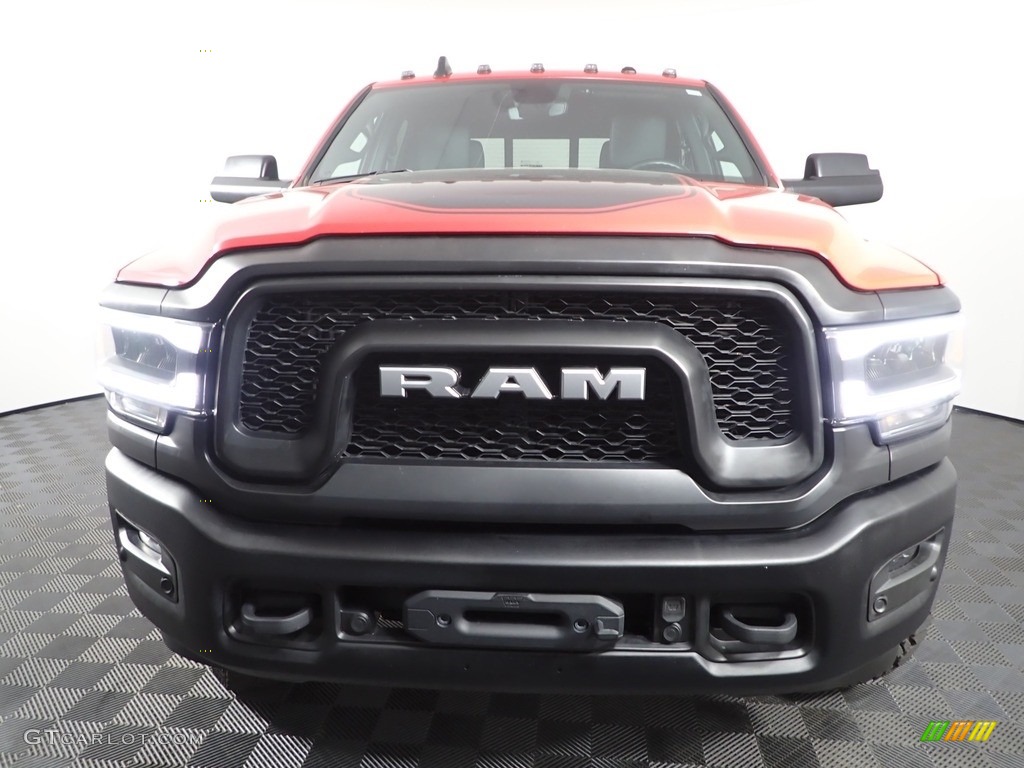 2021 2500 Power Wagon Crew Cab 4x4 - Flame Red / Black/Diesel Gray photo #4