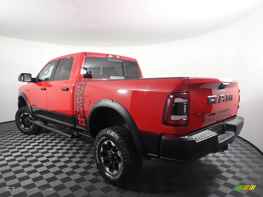2021 2500 Power Wagon Crew Cab 4x4 - Flame Red / Black/Diesel Gray photo #6