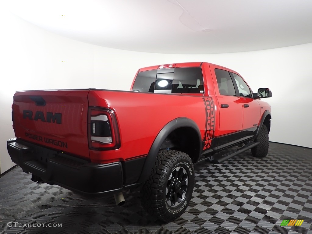 2021 2500 Power Wagon Crew Cab 4x4 - Flame Red / Black/Diesel Gray photo #9
