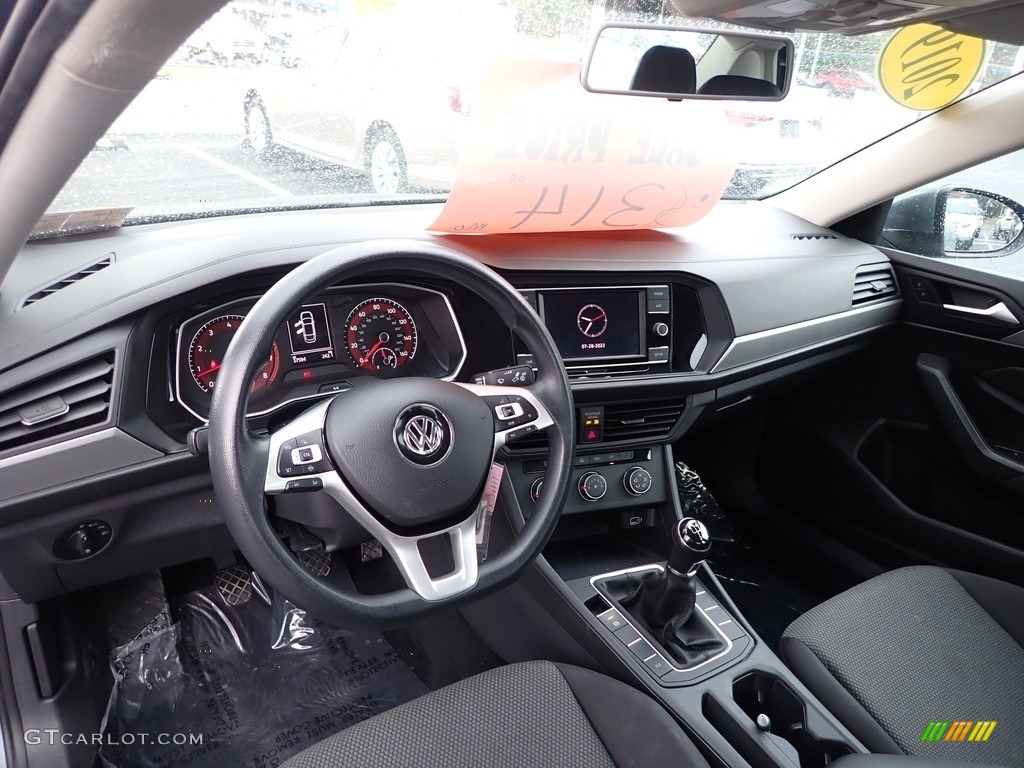 Titan Black Interior 2019 Volkswagen Jetta S Photo #144781964