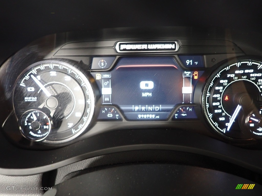 2021 2500 Power Wagon Crew Cab 4x4 - Flame Red / Black/Diesel Gray photo #17