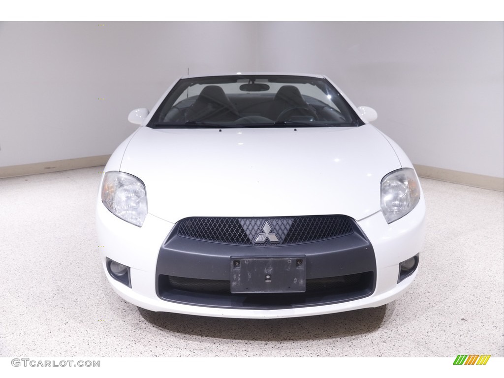 2012 Eclipse Spyder GS Sport - Northstar White / Dark Charcoal photo #3