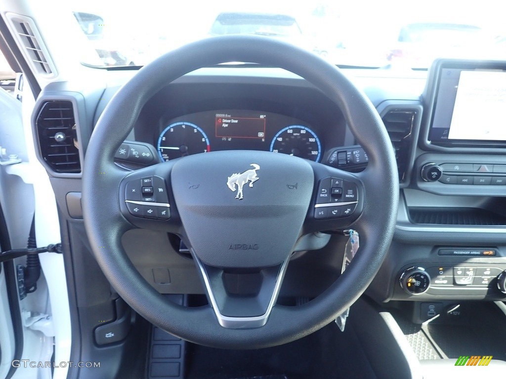 2022 Bronco Sport Base 4x4 - Oxford White / Medium Dark Slate photo #19