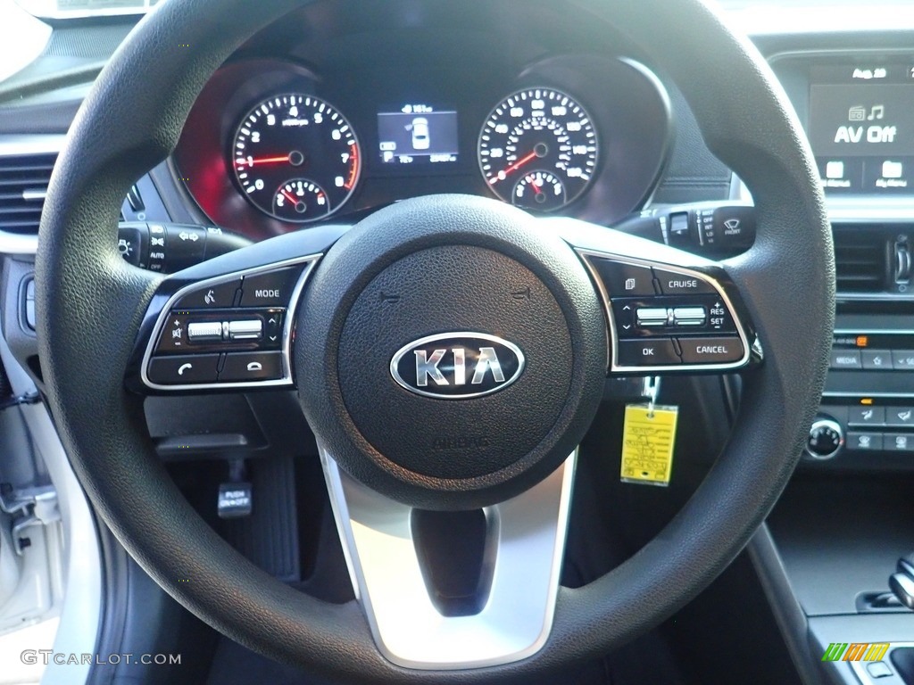 2020 Optima LX - Sparkling Silver / Black photo #23
