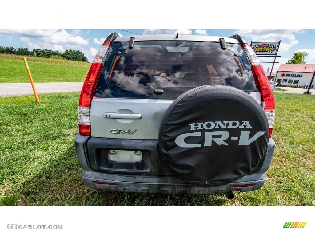 2005 CR-V LX - Satin Silver Metallic / Black photo #4