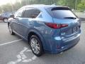 2022 Eternal Blue Mica Mazda CX-5 Turbo Signature AWD  photo #5