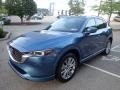 Front 3/4 View of 2022 CX-5 Turbo Signature AWD